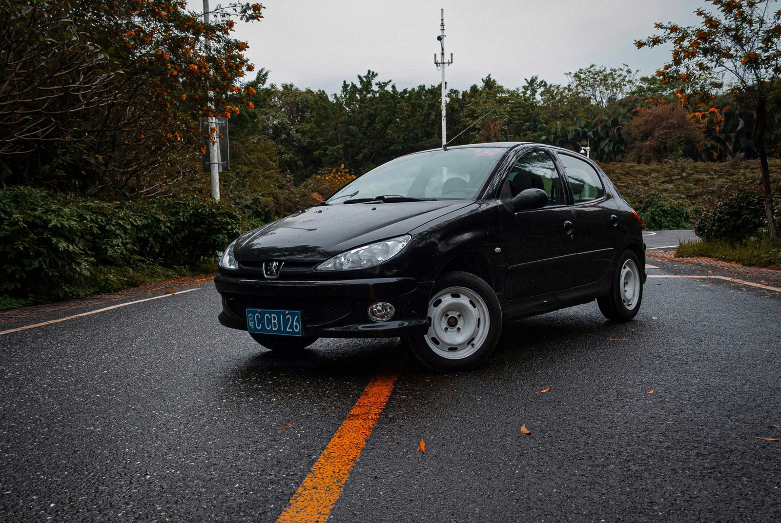 Radnabe eines Autos